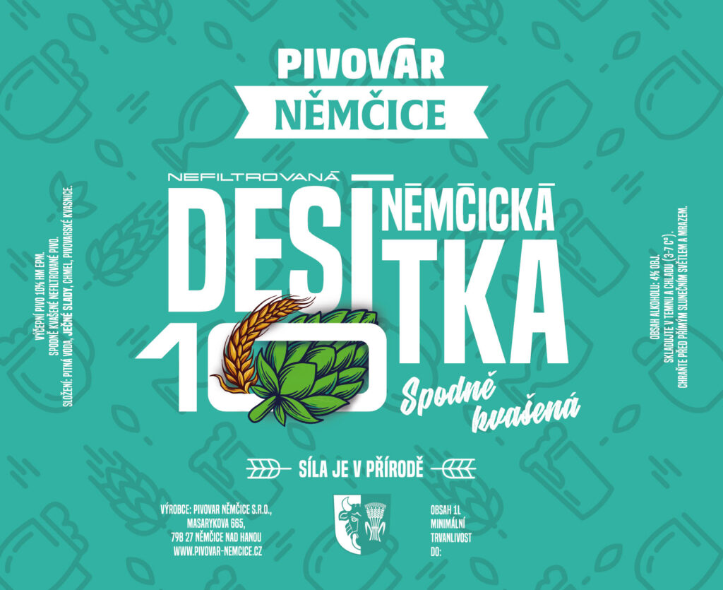 Kvalitní řemeslná piva, Pivovar Němčice, Němčická 10