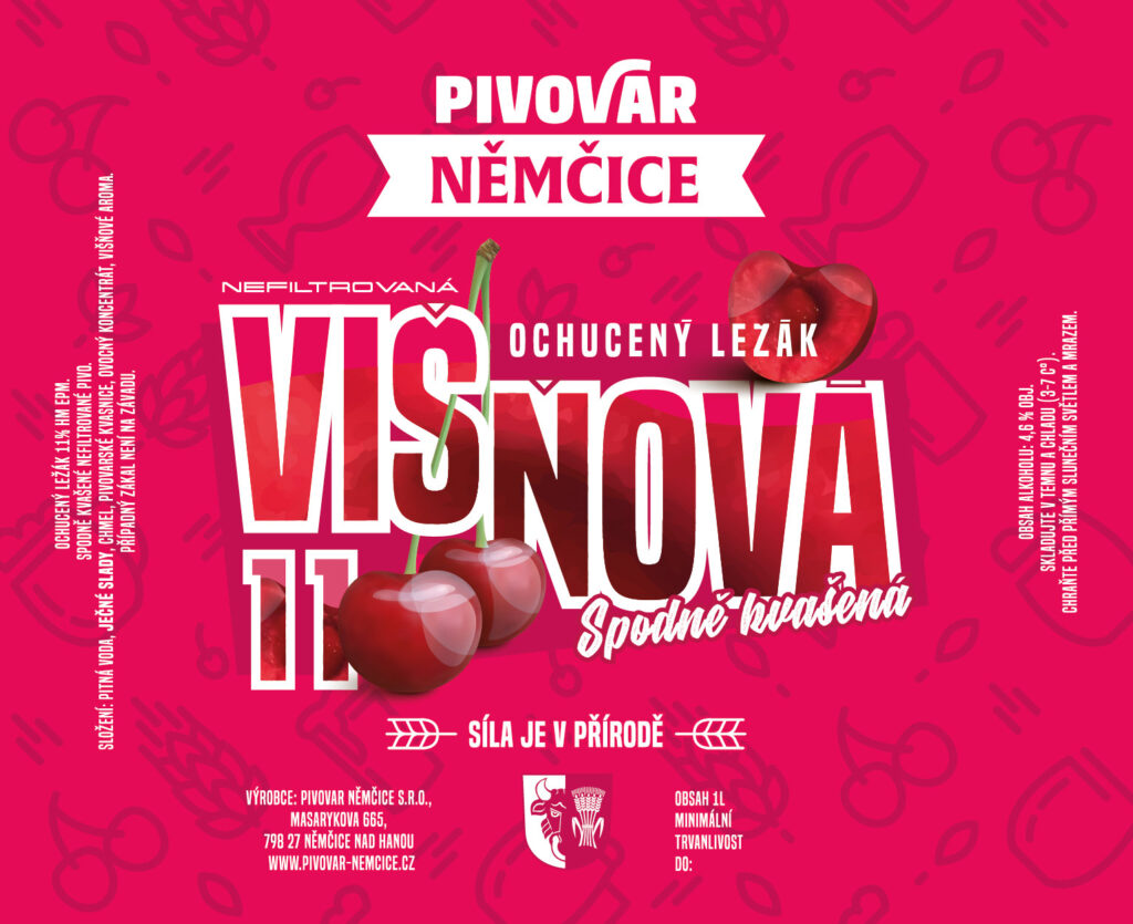 Kvalitní řemeslná piva, Pivovar Němčice, Višňová 10