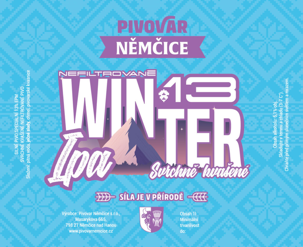 Kvalitní řemeslná piva, Pivovar Němčice, Winter IPA